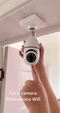Foco y Cámara de Seguridad 360°